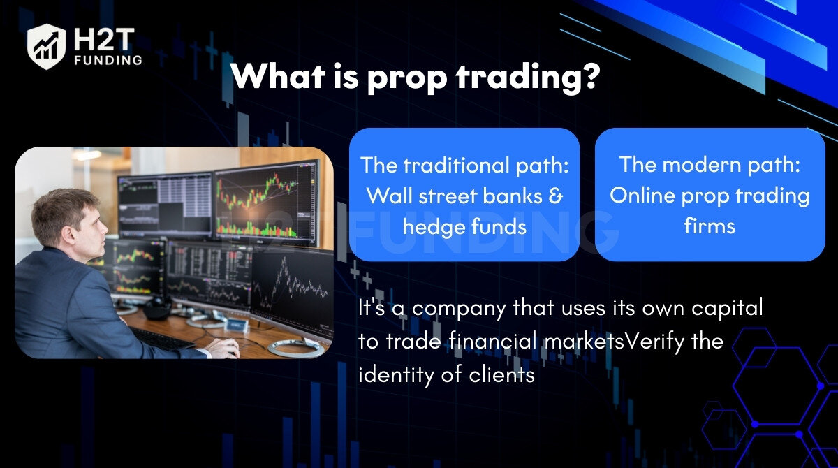 What is prop trading? How to get into prop trading?